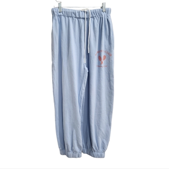 THE GREII Loss Angeles Powder Blue Sweat pants - Picture 1 of 5